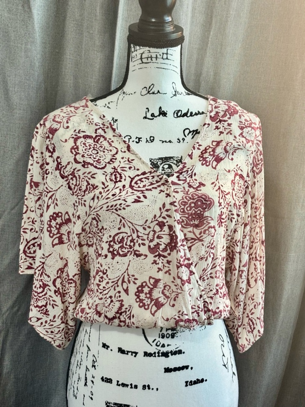 Polly & Esther blouse.